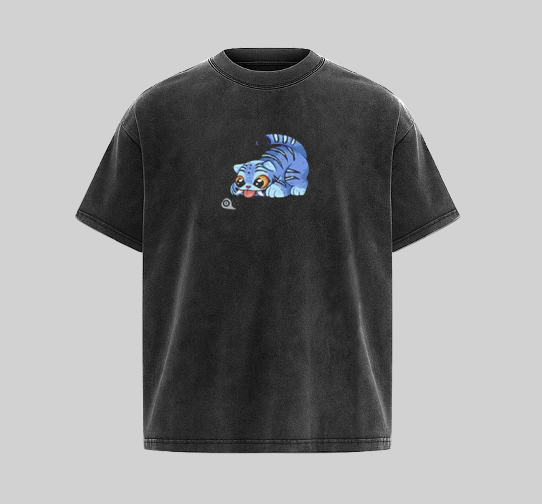 Blue Tiger and Bird Huntrix KPop Demon Hunter VRS Shirt [KPX] - Image 3